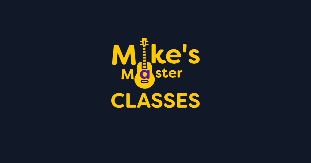 Mike's Master Classes - Learn from Industry Experts