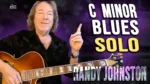 C Minor Blues - Solo & Technique Masterclass by Randy Johnston