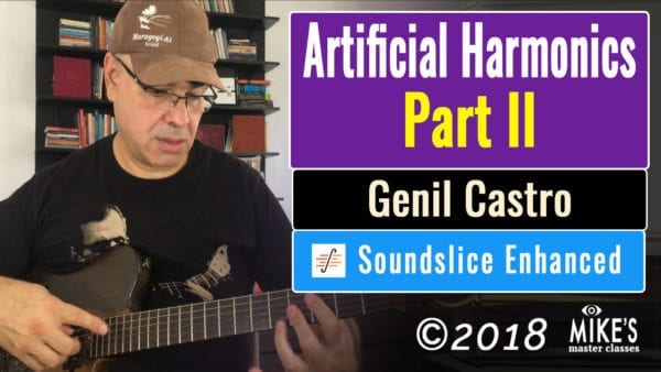 Expanding Guitar's Harmonic Vocabulary with Artificial Harmonics p. II